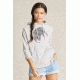 United By Blue Gorham Cut Hooded Pullover -Women's, Grey, Small, 201-0029-2903