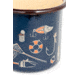 United By Blue Hooked Enamel Candle Mug, Navy, One Size, 709-002-13213