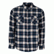United By Blue Jackson Plaid Shirt - Men's-Orange/Navy-Medium