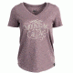 United By Blue Short Sleeve Mountains Calling Tee - Women's, Purple, Large, 73W-1MC-PR4