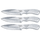 United Cutlery Gil Hibben Pro Throwing Large Triple Set Stainless GH2011