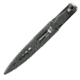 United Cutlery M48 Highland Dirk, 15in Overall, 9.5in 2Cr13 SS Blade, Black Tpr Handle, SS Guard, Non-Reflective Black Oxide And Satin Blade, Black Polypropylene Sheath, Black, UC3257