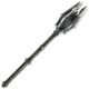 United Cutlery Mace Of Sauron With One Ring, crafted in gold plated solid metal, UC3034
