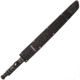 United Cutlery USMCout Combat Sword, 27.5in Overall, 19.75in Black Aus-6 SS Tanto Blade, Black/Green Rubberized Handle, Glass Breaker, Black Nylon Sheath, Black/Green, UC3157