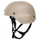 United Shield ACH Ballistic Helmet Level IIIA LE Style Mid Cut w/ 4pt Harness System, Tan, XL ACH-MICH LE - MID CUT-TN-XL