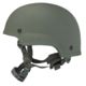 United Shield ACH Ballistic Helmet Level IIIA Military Style Mid Cut w/ 4pt Harness System, OD Green, Medium ACH-MICH MIL- MID CUT-OD-MD