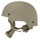 United Shield ACH Ballistic Helmet Level IIIA Military Style Mid Cut w/ 4pt Harness System, Tan, Medium ACH-MICH MIL- MID CUT-TN-MD