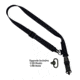 United States Tactical C1 - 2-to-1 Point Tactical Sling, 1.25in, QD Swivel, Black, UST-SLC00101QD
