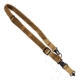 United States Tactical C3 - 2-to-1 Point Shock Webbing Sling, 1.25in, QD Swivel, Coyote, UST-SLC00302QD