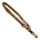 United States Tactical C3 - 2-to-1 Point Shock Webbing Sling, 1.25in, QD Swivel, Coyote, UST-SLC00302QD