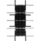 United States Tactical Hilt - Flexible Stretcher - Model 14T Tactical Version, Black/Gray, UST-MFA003