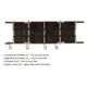 United States Tactical Hilt - Flexible Stretcher - Model 14T Tactical Version, Black/Gray, UST-MFA003