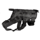 United States Tactical Patriot K9 Vest, Black, Large, UST-K9V00301L