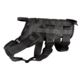 United States Tactical Patriot K9 Vest, Black, Large, UST-K9V00301L