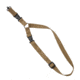 United States Tactical S1 Single-Point Tactical Sling, 1.25in, QD Swivel, Coyote, UST-SLS00102QD