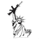 United States Tactical Sticker - AR15 Liberty, BS-780