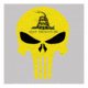 United States Tactical Sticker DTOM Skull