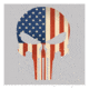 United States Tactical Sticker USA Flag Skull