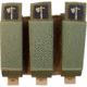 United States Tactical Rifle Mag Pouch, Triple, Olive Drab, UST-MOL02903