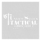 United States Tactical UST Nested Logo Sticker, White, UST-STK002