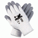 United Stationers Gloves Seamlss Dip Med Gy CRW9674M, Unit PR