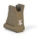 Unity Tactical Top Mounted Deployable Front Sight, Flat Dark Earth, FUS-S2F
