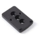 USED, Unity Tactical LPVO Offset Optic Adapter Plate, RMR/SRO, Black, FST-SOPR