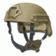 United Shield Spec Ops DELTA Ballistic Helmet Level IIIA w/ 4pt Harness System, Tan, Large SPEC OPS-DELTA-IIIA-TN-LG