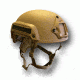 United Shield Sprint Ballistic Helmet Level IIIA w/ 4pt Harness System, Tan, Medium SPRINT-IIIA-TN-MD