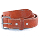 Urban Carry Heavy Duty 1/4in Thick English Bridle Leather Gun Belt, Tan/Classic Brown, 60, 56in Waist, UC-BLT-EB-TN-60