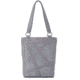 Urbn Chc Luna Suede Kevlar Tote Bag, Grey/Grey Suede, Large, LUNGRES002