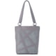 Urbn Chc Luna Suede Kevlar Tote Bag, Grey/Grey Suede, Large, LUNGRES002