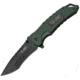US Army Linerlock Green G10 A/O Knife USAA1018GP