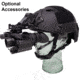 US Night Vision AN/PVS-14A GEN III Auto-Gated Green Phosphor Monocular, Black, 000455