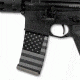 US Night Vision Mag Wraps Rapid Wraps AR Mag Flag Pattern, US Flag Gray Clean 26545