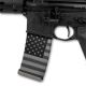 US Night Vision Mag Wraps Rapid Wraps AR Mag Flag Pattern, US Flag Gray Clean 026545