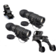 US Night Vision Rhino Arm, TRYBE Optics PVS-14 GEN 3 White Phosphor Night Vision Monocular, Filmless Tube, 64-72 lp/mm, Regular, and TRYBE Optics PVS-14 Dual Bridge Mounting System