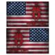 US Night Vision Vehicle Flag Wraps - Kryptek US Flag Red,White,Blue - Set of Two - Stars Right and Stars Left 706112