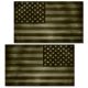US Night Vision Vehicle Flag Wraps - US Flag OD Green - Set of Two - Stars Right and Stars Left 706108