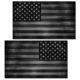 US Night Vision Vehicle Flag Wraps - US Flag Stealth Black - Set of Two - Stars Right and Stars Left 706106