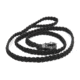 Cynology War Labs Hand Braided 6 Foot Leash w/Kong Frog Connector and Hand Loop, Black