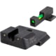 USED EDEMO Trijicon DI Night Sight Set, Dual-Illuminated, U-Notch, Tritium Green Front Color/ Rear Color, Smith &amp; Wesson M&amp;P, M&amp;P M2.0, SD VE, 601108, EDEMO2, EDEMO1, Condition Fair, Scratches