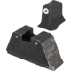 USED EDEMO Trijicon For Glock Sup Night Sight w/ Wht Outline/Grn Lamps, White/Black, Suppressor Night Sight Set 196577, EDEMO2, EDEMO1, Condition Fair, Scratches