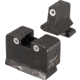 USED EDEMO Trijicon Night Sight Suppressor Set w/White Front/White Rear &amp; Green Lamps for Sig Sauer 9mm/.357, 600907, EDEMO9, EDEMO1, Condition Fair, Scratches