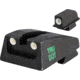 USED Meprolight Night Sights, Green Front/Rear, Para 12.45,14.40 &amp;14.45 LDA, After 2007, ML11802G, EDEMO1, Condition Like New, Inspect and Rebox