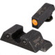 USED Trijicon Glock HD Night Sight Set - Front Sight Orange Outline / Green Tritium, Rear Sight Black Outline / Green Tritium, 600538, EDEMO7, Condition Fair, Used