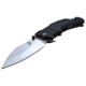 USMC Drop Point Spring Assisted Knife w/Pocket Clip, 3.5 in, 3Cr13 Stainless Steel Stainless Steel, Black, M-A1065BK