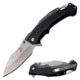 USMC Drop Point Spring Assisted Knife w/Pocket Clip, 3.5 in, 3Cr13 Stainless Steel Stainless Steel, Black, M-A1065BK