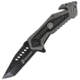 USMC Salvager Rescue Linerlock A/O, Gray Knife USMA1033GY