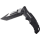USMC Tanto Spring Assisted Knife w/Pocket Clip, 3.5 in, 3Cr13 Stainless Steel Stainless Steel, Black, M-A1058BK